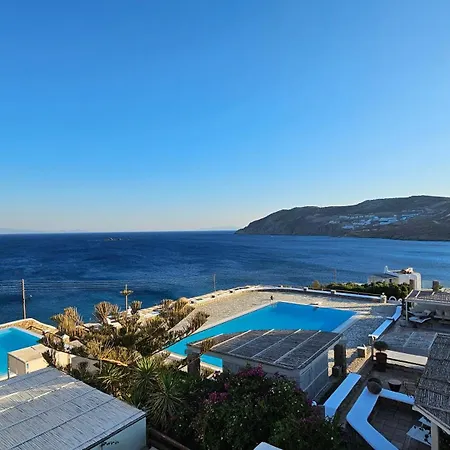 Вилла Spika With Seaview And Shared Pool Кало-Ливади