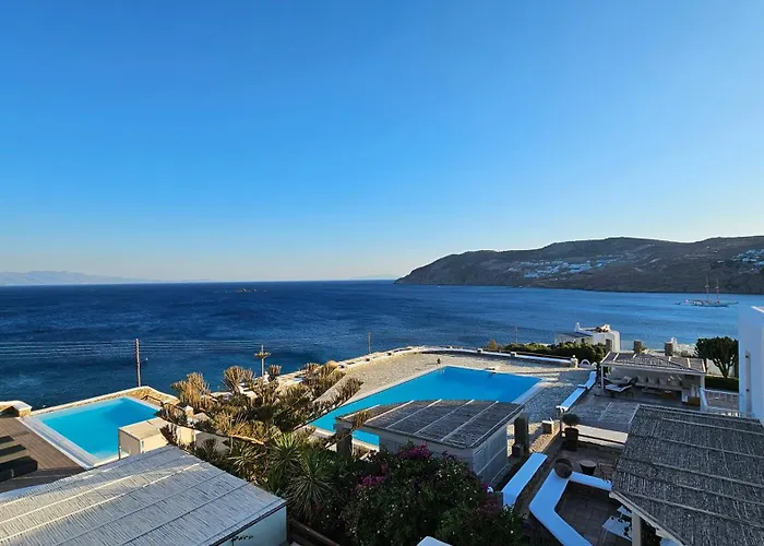 Villa Spika With Seaview And Shared Pool Kalo Livadi